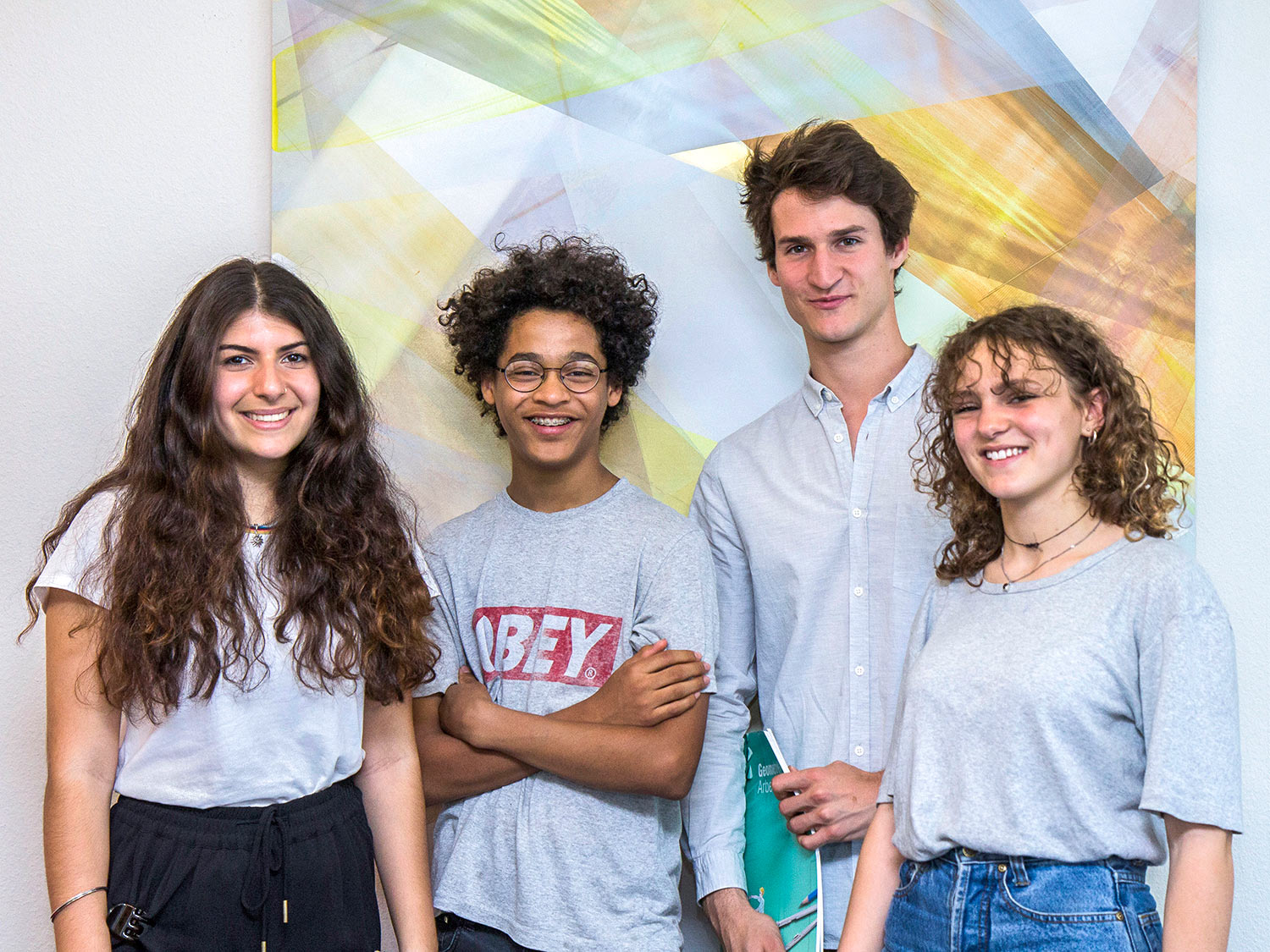 Schüler im Open Learning Space